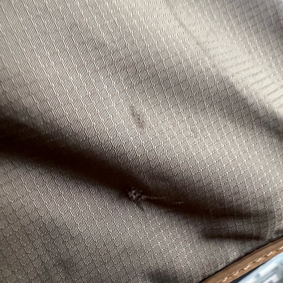 Tumi Nylon Tote with Leather Trim - Picture 9 of 12